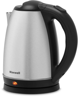 Чайник электрический Maxwell MW-1055 1.8л. 2200Вт сталь корпус: металл/пластик от магазина РЭССИ