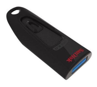 Флеш Диск Sandisk 64Gb Ultra SDCZ48-064G-U46 USB3.0 черный от магазина РЭССИ