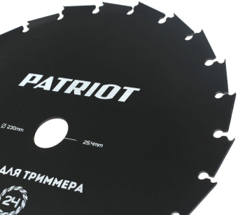 Нож смен. для садовых триммеров Patriot TBS-24 L=230мм (809115217) от магазина РЭССИ