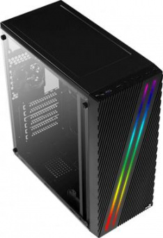 Корпус Aerocool Streak-A-BK-v1 черный без БП ATX 1x80mm 2xUSB2.0 1xUSB3.0 audio от магазина РЭССИ