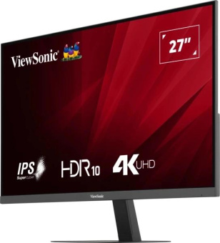 Монитор ViewSonic 27" VA2708-4K-HD черный IPS LED 16:9 HDMI матовая 250cd 178гр/178гр 3840x2160 60Hz DP 4K 4.1кг от магазина РЭССИ