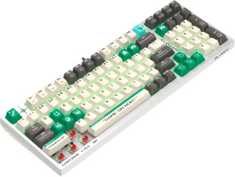 Клавиатура A4Tech Bloody S98 Pixels Green механическая белый/бежевый USB for gamer LED (S98) от магазина РЭССИ