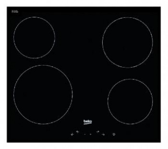 Варочная поверхность Beko HIC64401 черный от магазина РЭССИ