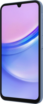 Смартфон Samsung SM-A155F Galaxy A15 128Gb 4Gb синий моноблок 3G 4G 2Sim 6.5" 1080x2340 Android 14 50Mpix 802.11 a/b/g/n/ac NFC GPS GSM900/1800 GSM1900 TouchSc Micro SD max1024Gb от магазина РЭССИ
