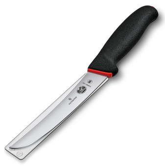 Нож кухонный Victorinox Fibrox Dual Grip (5.6503.15D) стальной обвалочный лезв.150мм прямая заточка черный от магазина РЭССИ