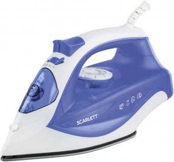 Утюг Scarlett SC-SI30K23 2200Вт белый/синий от магазина РЭССИ