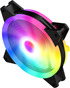 Вентилятор GMNG GG-CF120ARGB2-PWMBK ARGB 120x120x25mm черный 4-pin Ret от магазина РЭССИ