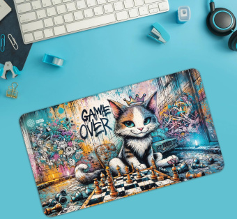 Коврик для мыши Cactus Game Over 700x400x4мм (CS-MP-COR01XLL) от магазина РЭССИ