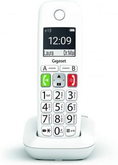 Трубка доп. Dect Gigaset E290HX HSB RUS белый для E290 от магазина РЭССИ