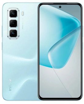 Смартфон Infinix X6881 Hot 50 Pro 256Gb 8Gb голубой моноблок 3G 4G 2Sim 6.78" 1080x2460 Android 14 50Mpix 802.11 a/b/g/n/ac NFC GPS GSM900/1800 GSM1900 TouchSc Protect FM microSD max2048Gb от магазина РЭССИ