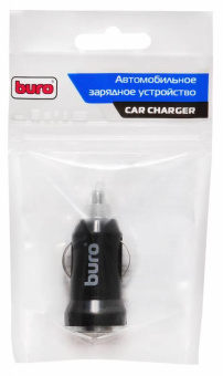 Автомобильное зар./устр. Buro XCJ-044-1A 5W 1A USB универсальное черный от магазина РЭССИ