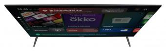 Телевизор LED Hyundai 55" H-LED55FU7004 Салют ТВ Frameless черный 4K Ultra HD 60Hz DVB-T DVB-T2 DVB-C DVB-S DVB-S2 WiFi Smart TV (RUS) от магазина РЭССИ