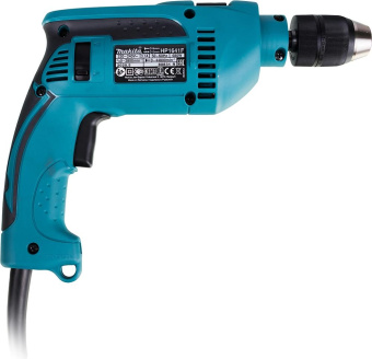Дрель ударная Makita HP1641K 680Вт патрон:быстрозажимной реверс (кейс в комплекте) от магазина РЭССИ