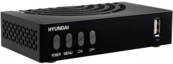 Ресивер DVB-T2 Hyundai H-DVB440 черный от магазина РЭССИ