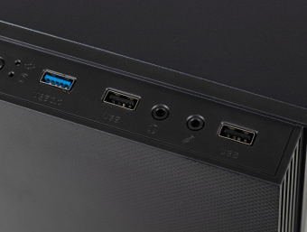 Корпус Accord K-18 черный без БП ATX 6x120mm 2xUSB2.0 1xUSB3.0 audio bott PSU от магазина РЭССИ
