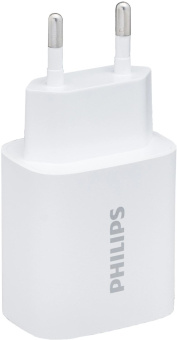 Сетевое зар./устр. Philips DLP4317 20W 0.8A (PD) USB/USB Type-C универсальное белый (DLP4317CW/70) от магазина РЭССИ