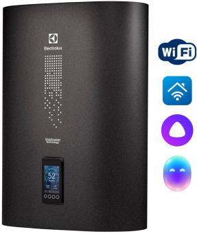 Водонагреватель Electrolux SmartInverter EWH 30 2кВт 30л электрический настенный/черный от магазина РЭССИ