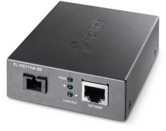 Медиаконвертер TP-Link FC111A-20 WDM 10/100Mbit RJ45 до 20km от магазина РЭССИ