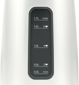 Чайник электрический Bosch TWK5P471 1.7л. 2400Вт серый/черный корпус: металл/пластик от магазина РЭССИ