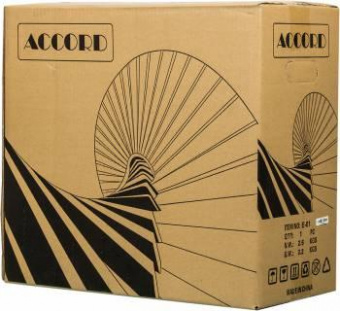 Корпус Accord E-01 черный без БП ATX 1x80mm 1x92mm 2x120mm 2xUSB2.0 1xUSB3.0 audio от магазина РЭССИ