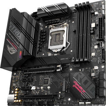 Материнская плата Asus ROG STRIX B560-G GAMING WIFI Soc-1200 Intel B560 4xDDR4 mATX AC`97 8ch(7.1) 2.5Gg+HDMI+DP от магазина РЭССИ