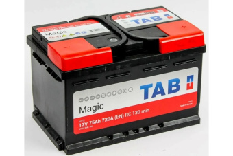 Аккумуляторная батарея TAB Magic 6СТ-75.0 низкий 189072 от магазина РЭССИ