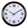 Часы настенные аналоговые Бюрократ WALLC-R87P D29см темно-коричневый/белый (WALLC-R87P29/DARK_BROWN) от магазина РЭССИ