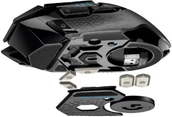 Мышь Logitech G502 Lightspeed черный оптическая 25600dpi беспров. USB 9but (910-005567) от магазина РЭССИ