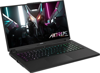 Ноутбук Gigabyte Aorus 7 Core i5 12500H 16Gb SSD512Gb NVIDIA GeForce RTX4050 6Gb 17.3" IPS FHD (1920x1080) Free DOS black WiFi BT Cam (9MF-E2KZ513SD) от магазина РЭССИ