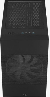 Корпус Aerocool Atomic-G-BK-v1 черный без БП mATX 2x120mm 2x140mm 2xUSB3.0 audio bott PSU от магазина РЭССИ