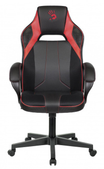Кресло игровое A4Tech Bloody GC-300 черный/красный эко.кожа/ткань крестов. от магазина РЭССИ