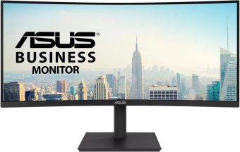Монитор Asus 34" VA34VCPSN черный VA LED 4ms 21:9 HDMI M/M матовая HAS Piv 3000:1 300cd 178гр/178гр 3440x1440 100Hz DP 2K USB 9.52кг от магазина РЭССИ