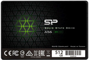 Накопитель SSD Silicon Power SATA III 512GB SP512GBSS3A56A25 Ace A56 2.5" от магазина РЭССИ