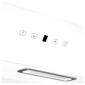 Вытяжка каминная Hyundai HGH 6744 WG белый управление: сенсорное (1 мотор) от магазина РЭССИ