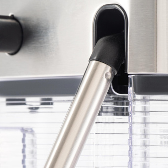 Кофеварка рожковая Hyundai HEM-9999 1350Вт серебристый от магазина РЭССИ