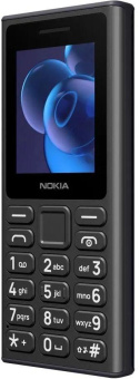 Мобильный телефон Nokia 125 Dual SIM TA-1655 черный моноблок 2Sim 2" 126x160 Series 30+ 0.3Mpix GSM900/1800 Protect MP3 FM microSD max32Gb от магазина РЭССИ
