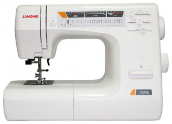 Швейная машина Janome 7524 E белый от магазина РЭССИ