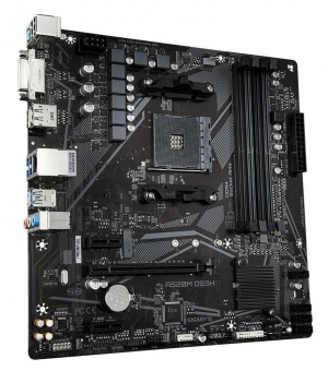 Материнская плата Gigabyte A520M DS3H Soc-AM4 AMD A520 4xDDR4 mATX AC`97 8ch(7.1) GbLAN RAID+DVI+HDMI+DP от магазина РЭССИ