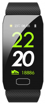 Смарт-браслет Digma Force C8 TFT корп.:черный рем.:черный (C8B) от магазина РЭССИ