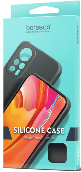 Чехол (клип-кейс) BoraSCO для Infinix Hot 40i/Smart 8/8 Plus/8 Pro Silicone Case 72660 зеленый опал от магазина РЭССИ