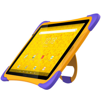 Планшет Prestigio Smartkids RK3226 (1.5) 4C RAM1Gb ROM16Gb 10.1" IPS 1280x800 Android 10.0 Go фиолетовый/желтый 2Mpix 0.3Mpix BT WiFi Touch microSD 128Gb 6000mAh от магазина РЭССИ