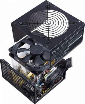 Блок питания Cooler Master ATX 750W MWE Bronze V2 80+ bronze (24+4+4pin) APFC 120mm fan 8xSATA RTL от магазина РЭССИ