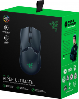 Мышь Razer Viper Ultimate Doc черный оптическая (20000dpi) беспроводная USB (6but) от магазина РЭССИ