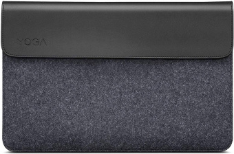 Чехол для ноутбука 15" Lenovo Sleeve черный ткань/кожа (GX40X02934) от магазина РЭССИ
