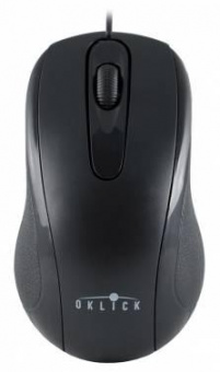 Мышь Оклик 205M черный оптическая (800dpi) USB (3but) от магазина РЭССИ