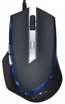 Мышь Оклик 715G черный/серебристый оптическая (3200dpi) USB (6but) от магазина РЭССИ