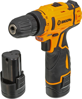 Дрель-шуруповерт Вихрь ДА-12Л-2КА аккум. патрон:быстрозажимной (72/14/26) от магазина РЭССИ