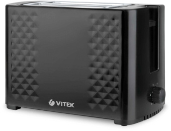 Тостер Vitek VT-1586 800Вт черный от магазина РЭССИ