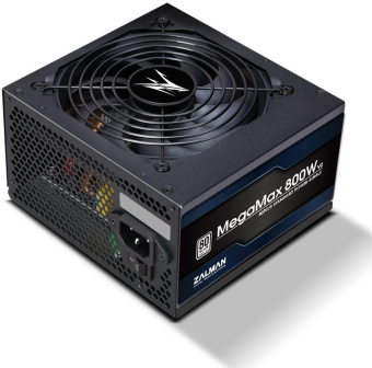 Блок питания Zalman ATX 800W ZM800-TXII V2 80+ (20+4pin) APFC 120mm fan 8xSATA RTL от магазина РЭССИ