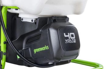 Опрыскиватель Greenworks G40BPS аккум. ранц. 15л белый/зеленый (5300007UA) от магазина РЭССИ